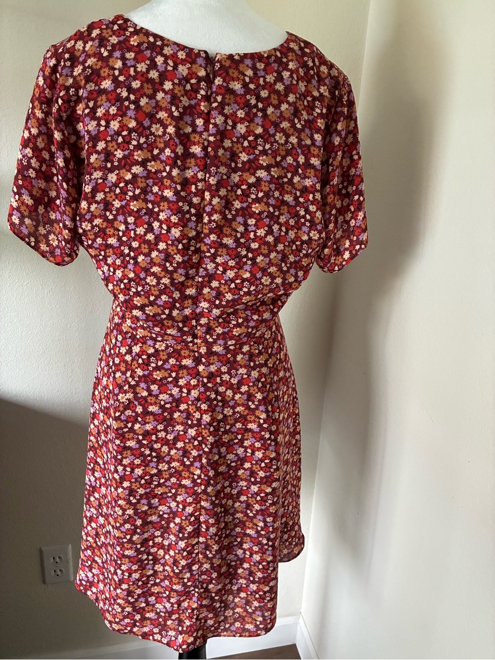Madewell Ditsy Floral Mini Dress Spring Prairie - Picture 4 of 6